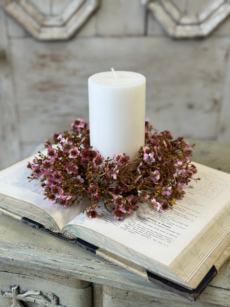 Emmeline Candle Ring | 9” | Heather | NOT CURRENTLY IN STOCK-New For Holiday 2026!
