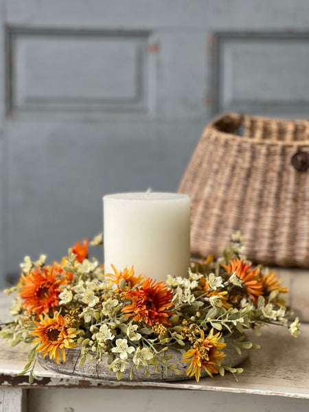 Autumn Embrace Candle Ring | 13" | SOLD OUT