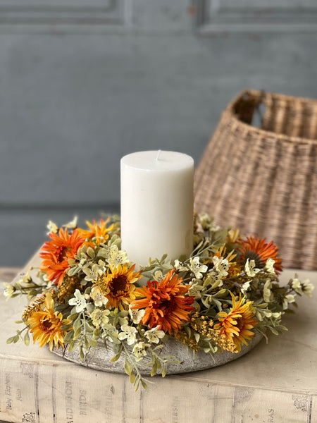 Autumn Embrace Candle Ring | 11" | SOLD OUT