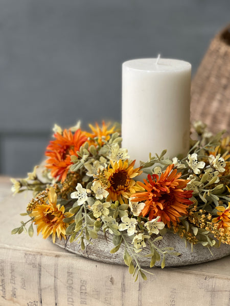 Autumn Embrace Candle Ring | 11" | SOLD OUT
