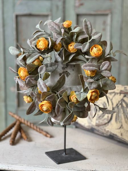 Amberly Blooms Candle Ring | 11" | SOLD OUT