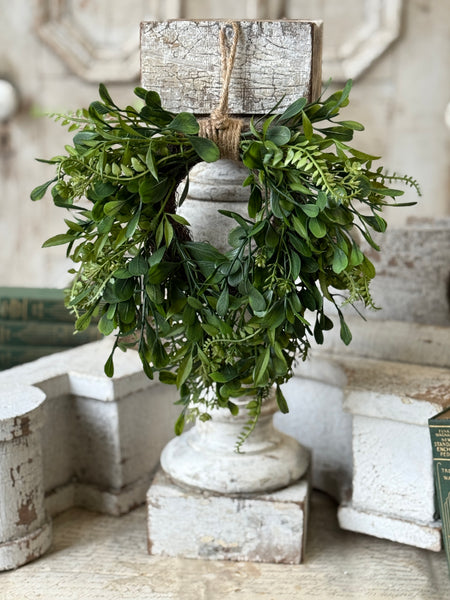 Ferncroft Greens Hanging Wreath | 12" | NOT CURRENTLY IN STOCK-New For Spring 2027!