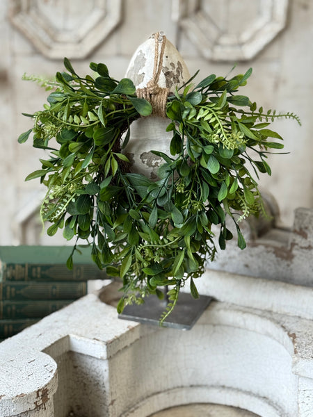 Ferncroft Greens Hanging Wreath | 12" | NOT CURRENTLY IN STOCK-New For Spring 2027!