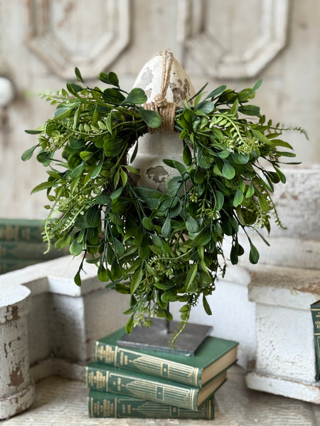 Ferncroft Greens Hanging Wreath | 12" | NOT CURRENTLY IN STOCK-New For Spring 2027!