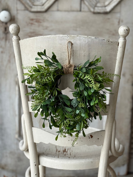Ferncroft Greens Hanging Wreath | 12" | NOT CURRENTLY IN STOCK-New For Spring 2027!
