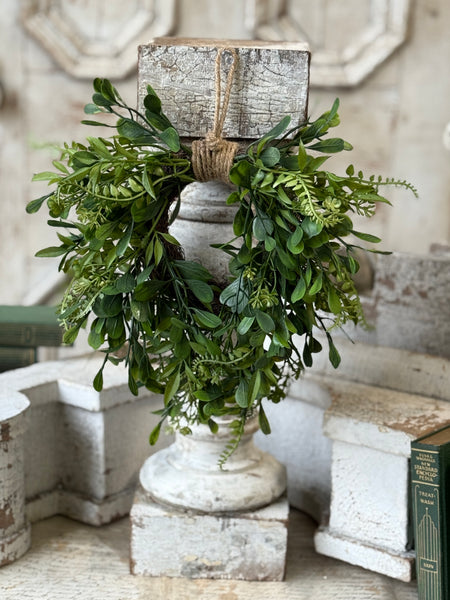 Ferncroft Greens Hanging Wreath | 12" | NOT CURRENTLY IN STOCK-New For Spring 2027!