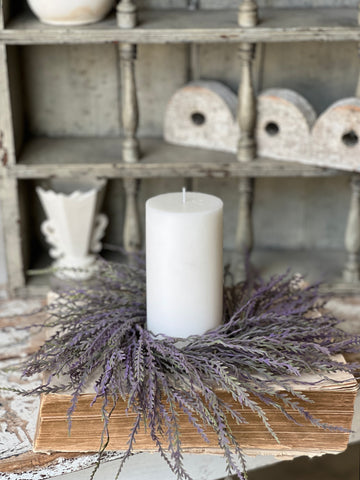 Ever After Sage Candle Ring | 13" | Purple | NOT CURRENTLY IN STOCK-New For Spring 2026!