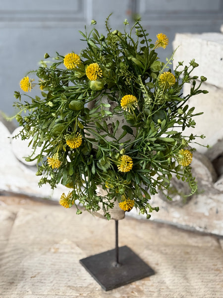 Wishing Well Candle Ring | 10" | Yellow | NOT CURRENTLY IN STOCK-New For Spring 2027!