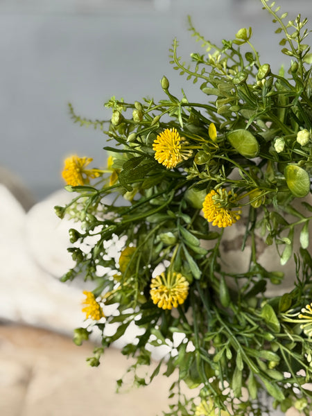 Wishing Well Candle Ring | 10" | Yellow | NOT CURRENTLY IN STOCK-New For Spring 2027!