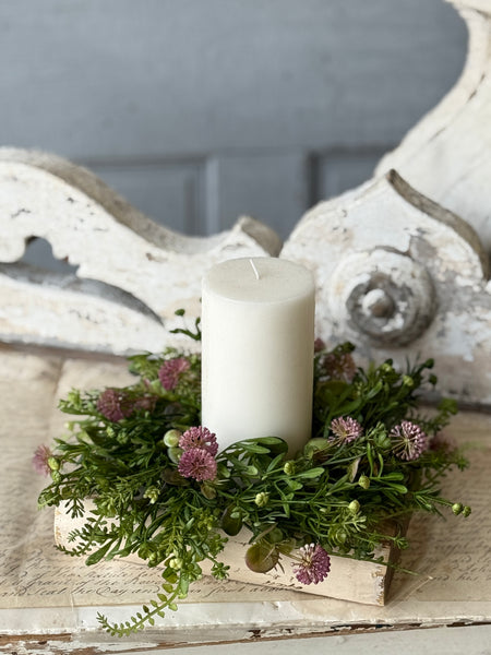 Wishing Well Candle Ring | 10" | Purple | NOT CURRENTLY IN STOCK-New For Spring 2027!