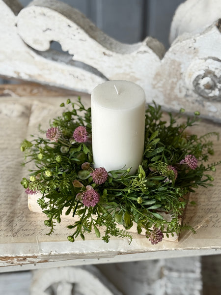 Wishing Well Candle Ring | 10" | Purple | NOT CURRENTLY IN STOCK-New For Spring 2027!