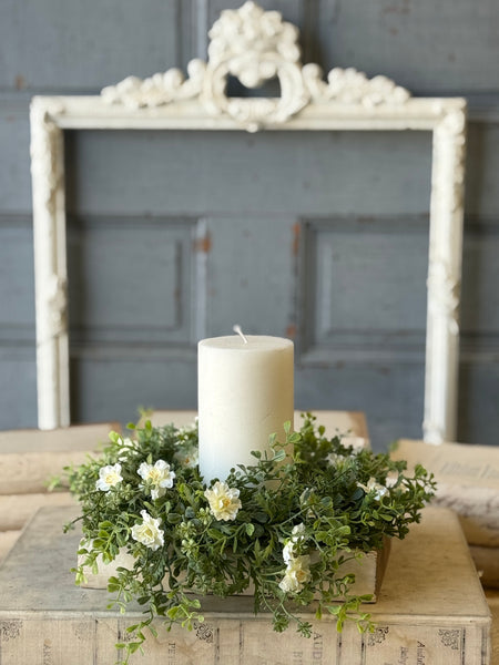 Jessamine Candle Ring | 11" | Cream | NOT CURRENTLY IN STOCK-New For Spring 2027!