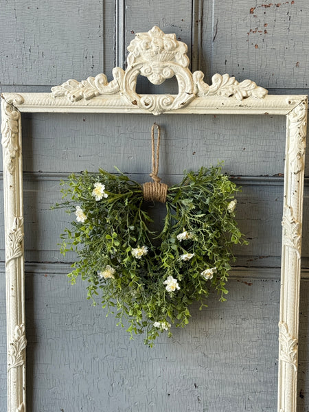 Jessamine Hanging Wreath | 12" | Cream | NOT CURRENTLY IN STOCK-New For Spring 2027!