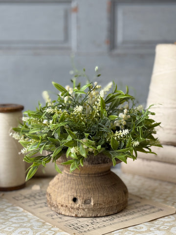 Cotton Grass Half Sphere | 12" | NOT CURRENTLY IN STOCK-New For Spring 2027!