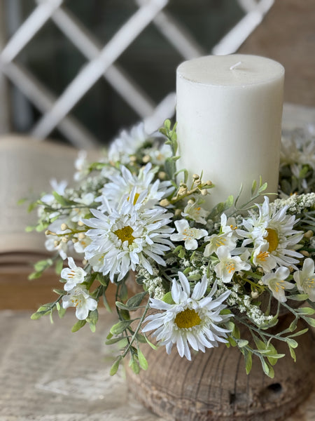 Sunday Best Blooms Candle Ring | 10" | NOT CURRENTLY IN STOCK-New For Spring 2027!