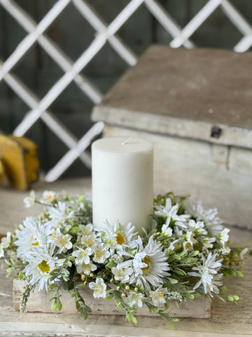 Sunday Best Blooms Candle Ring | 10" | NOT CURRENTLY IN STOCK-New For Spring 2027!