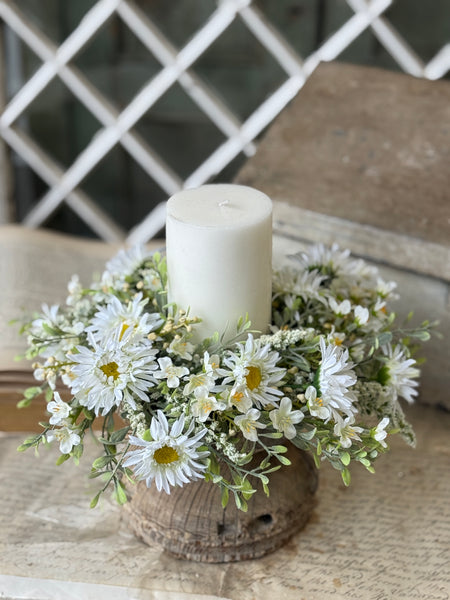 Sunday Best Blooms Candle Ring | 10" | NOT CURRENTLY IN STOCK-New For Spring 2027!