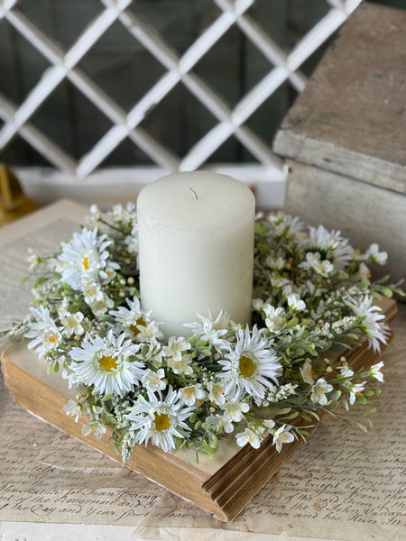 Sunday Best Blooms Candle Ring | 12" | NOT CURRENTLY IN STOCK-New For Spring 2027!