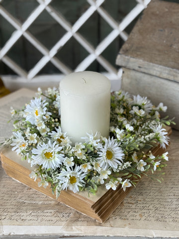 Sunday Best Blooms Candle Ring | 12" | NOT CURRENTLY IN STOCK-New For Spring 2027!