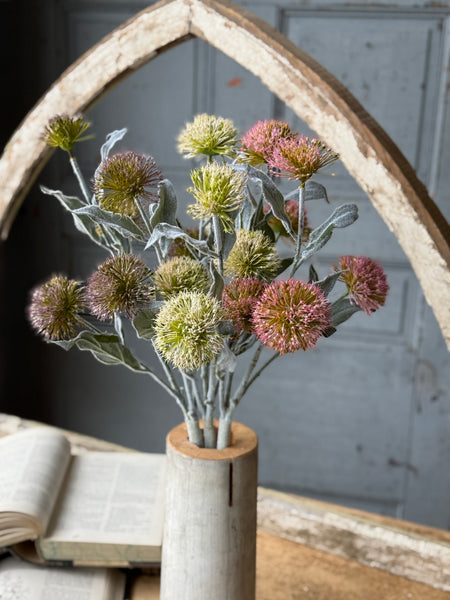 Dew Thistle Spray | 27" | Pink | NOT CURRENTLY IN STOCK-New For Spring 2027!