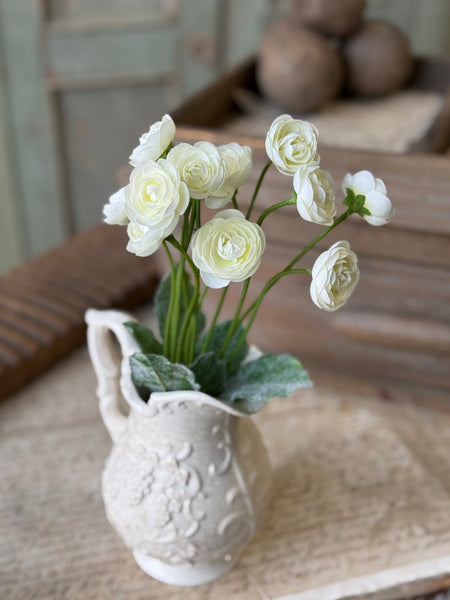 Ranunculus Riot Bouquet | 11" | Cream | NOT CURRENTLY IN STOCK-New For Spring 2027!