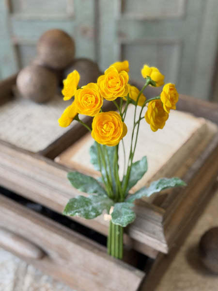 Ranunculus Riot Bouquet | 11" | Yellow | NOT CURRENTLY IN STOCK-New For Spring 2027!