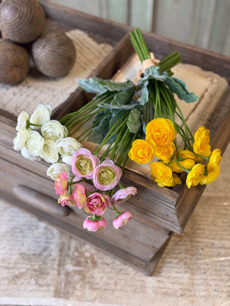 Ranunculus Riot Bouquet | 11" | Yellow | NOT CURRENTLY IN STOCK-New For Spring 2027!