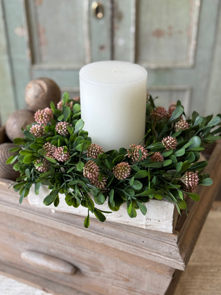Calliope Candle Ring | 12" | Dusty | NOT CURRENTLY IN STOCK-New For Spring 2027!