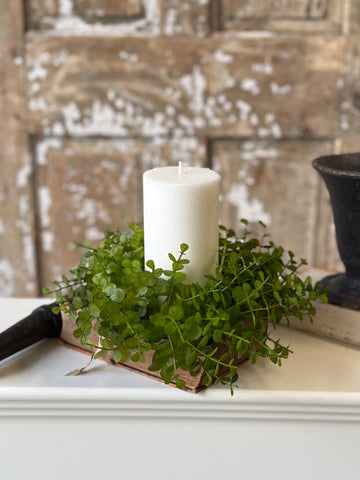 Cambria Eucalyptus Candle Ring | 9" | NOT CURRENTLY IN STOCK-New For Spring 2027!