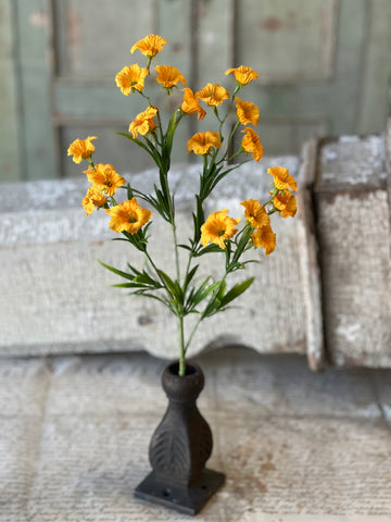 Cannikin Flower Spray | 20" | Marigold | NOT CURRENTLY IN STOCK-New For Spring 2026!