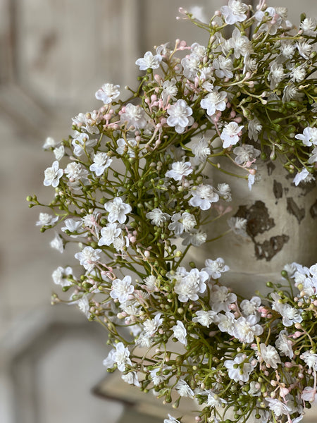 Stardust Blooms Candle Ring | 11" | White | NOT CURRENTLY IN STOCK-New For Spring 2026!