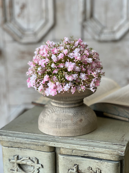 Stardust Blooms Half Sphere | 7.5" | Pink | NOT CURRENTLY IN STOCK-New For Spring 2026!