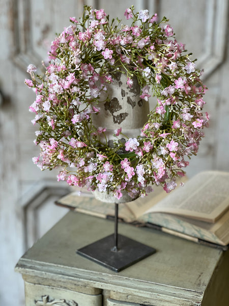 Stardust Blooms Candle Ring | 11" | Pink | NOT CURRENTLY IN STOCK-New For Spring 2026!