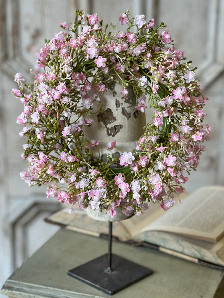 Stardust Blooms Candle Ring | 11" | Pink | NOT CURRENTLY IN STOCK-New For Spring 2026!