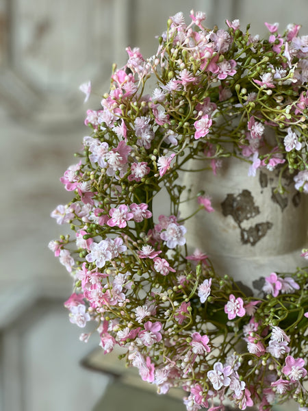 Stardust Blooms Candle Ring | 11" | Pink | NOT CURRENTLY IN STOCK-New For Spring 2026!