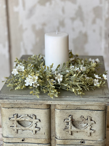 Moongate Blooms Candle Ring | 11" | NOT CURRENTLY IN STOCK-New For Spring 2026!