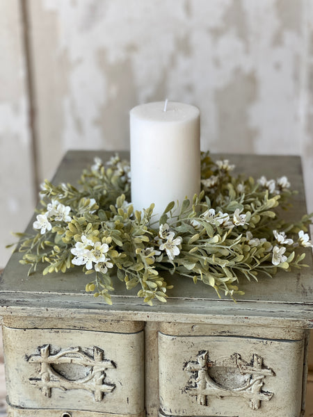 Moongate Blooms Candle Ring | 11" | NOT CURRENTLY IN STOCK-New For Spring 2026!