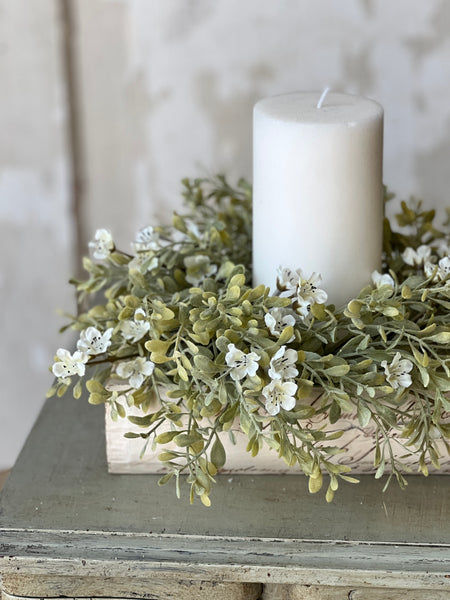 Moongate Blooms Candle Ring | 11" | NOT CURRENTLY IN STOCK-New For Spring 2026!