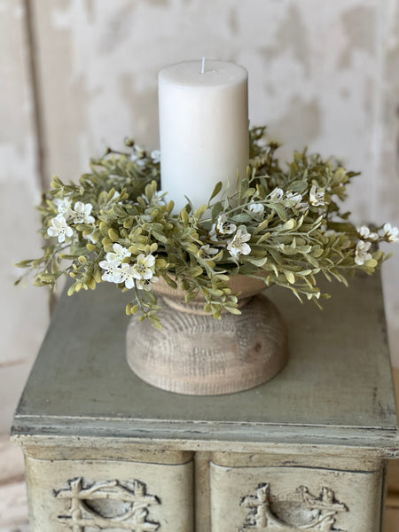 Moongate Blooms Candle Ring | 11" | NOT CURRENTLY IN STOCK-New For Spring 2026!