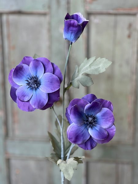 Arabella Blooms Spray | 28" | Purple | NOT CURRENTLY IN STOCK-New For Spring 2026!