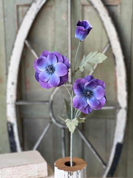 Arabella Blooms Spray | 28" | Purple | NOT CURRENTLY IN STOCK-New For Spring 2026!
