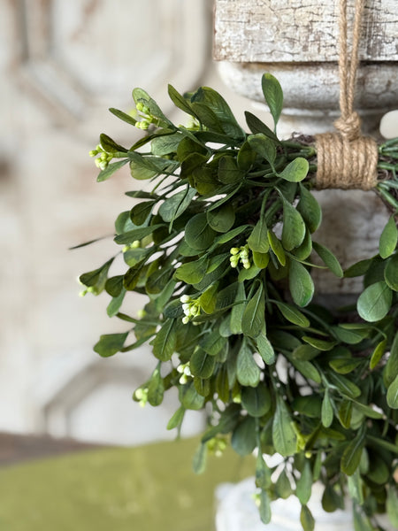 Connemara Greens Hanging Wreath | 12" | NOT CURRENTLY IN STOCK-New For Spring 2027!
