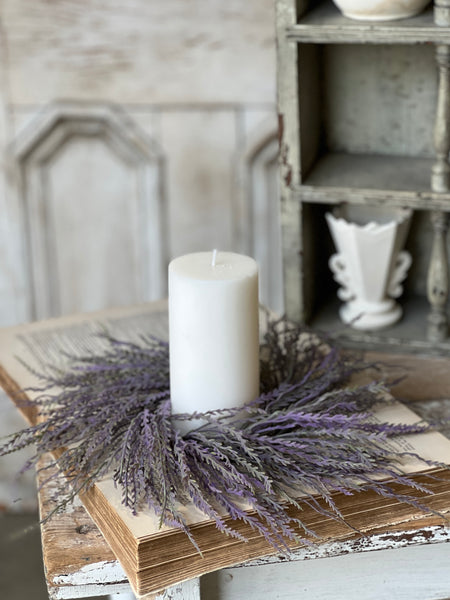 Ever After Sage Candle Ring | 13" | Purple | NOT CURRENTLY IN STOCK-New For Spring 2026!