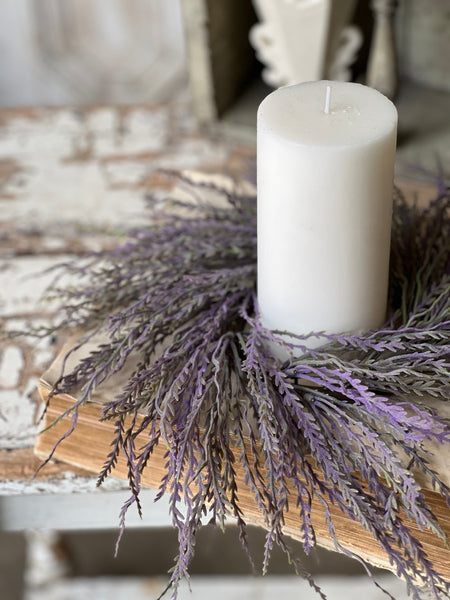 Ever After Sage Candle Ring | 13" | Purple | NOT CURRENTLY IN STOCK-New For Spring 2026!