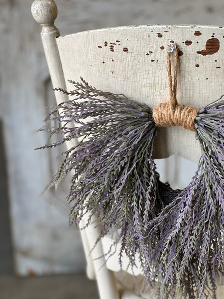 Ever After Sage Wreath | 15" | Purple | NOT CURRENTLY IN STOCK-New For Spring 2026!