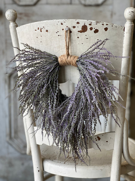 Ever After Sage Wreath | 15" | Purple | NOT CURRENTLY IN STOCK-New For Spring 2026!