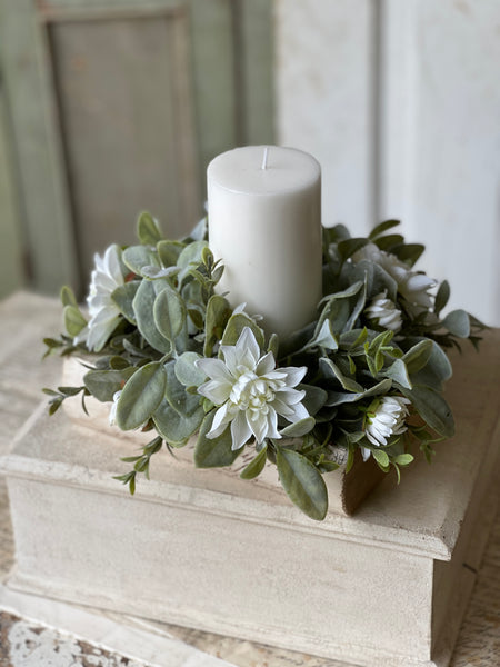 Arabesque Blooms Candle Ring | 10" | NOT CURRENTLY IN STOCK - Spring 2026