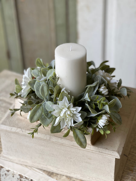 Arabesque Blooms Candle Ring | 10" | NOT CURRENTLY IN STOCK - Spring 2026