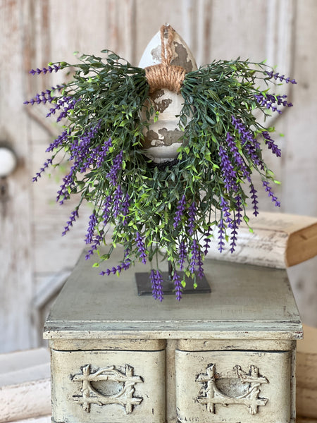 Castleton Lavender Wreath | 12" | NOT CURRENTLY IN STOCK-New For Spring 2026!