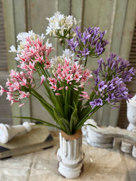Nile Lily Bush | 21" | White | NOT CURRENTLY IN STOCK-New For Spring 2027!